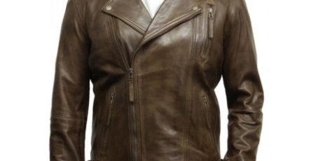 leather jacket for men uk
