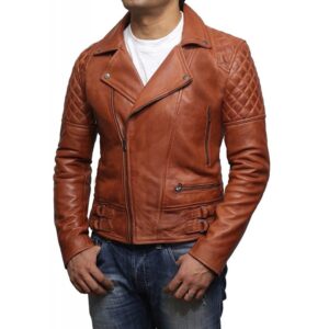 mens-brown-leather-biker-cross-zip-brando-retro-jacket